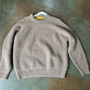 Yellow Label Co.: YELABEL Chunky Wool Sweater